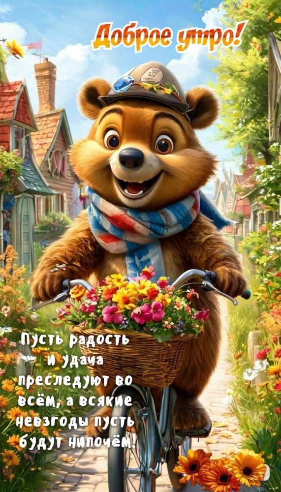 Открытки с цветами доброе утро женщине
