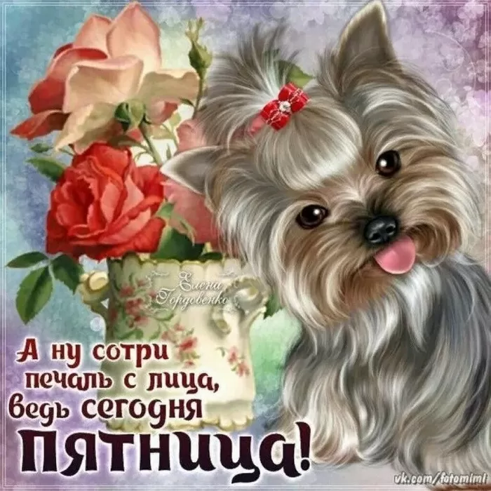 Доброе утро пятницы