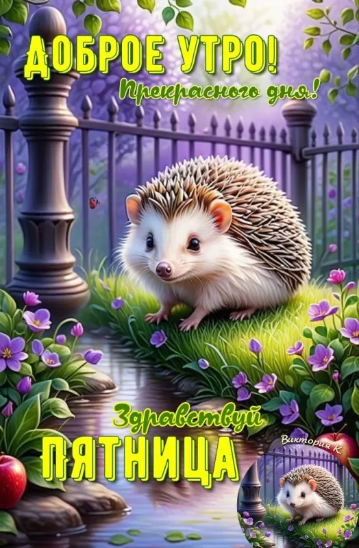 Доброе утро пятницы