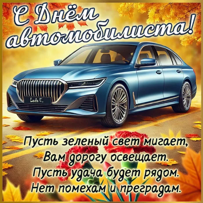 Картинки с Днем автомобилиста 120 открыток Картинки с Днем автомобилиста 120 открыток