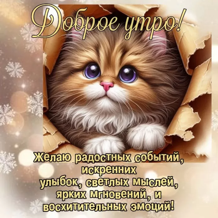Доброе утро