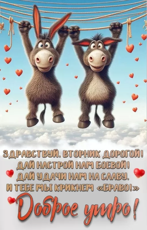 Доброе утро вторника