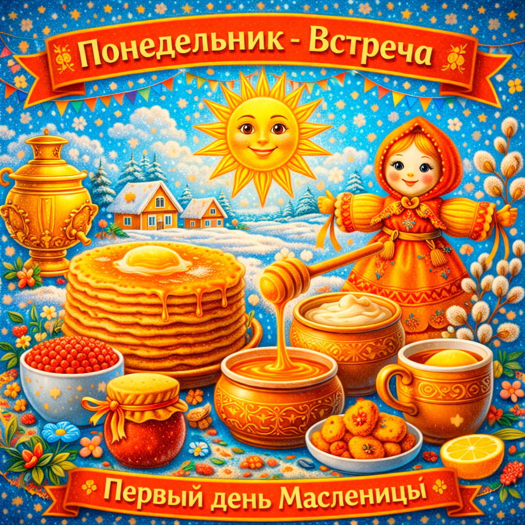 Картинки Первый день Масленицы 52 открытки