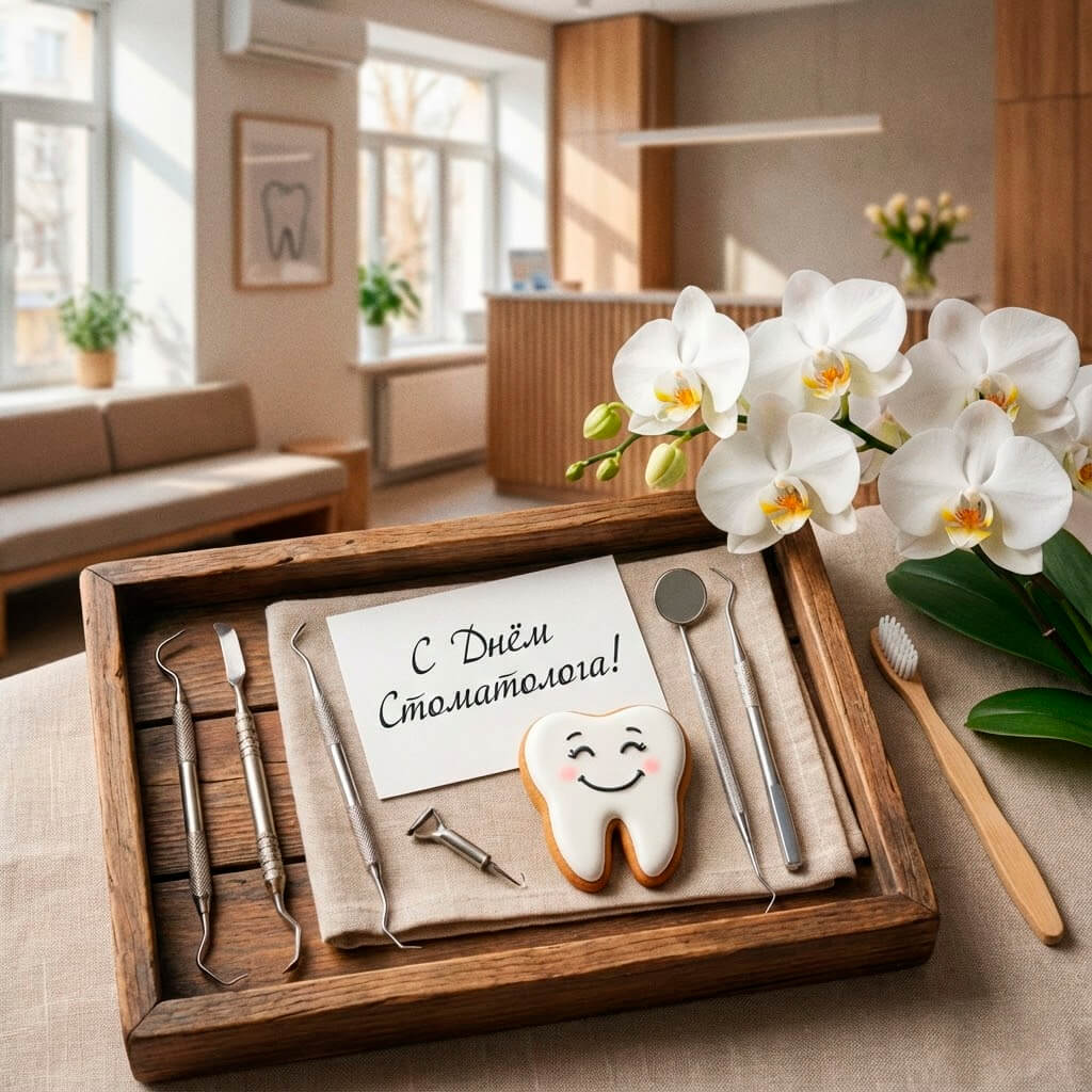 Открытки с Днем стоматолога 67 открыток
